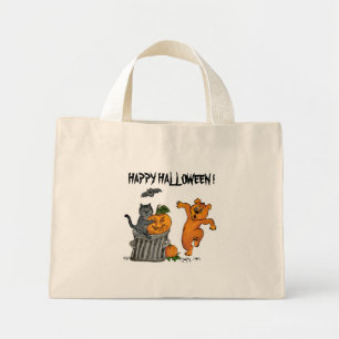 Frohe Halloween! 5 Mini Stoffbeutel