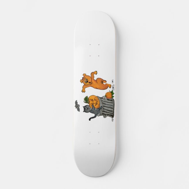 Frohe Halloween! 5 Skateboard (Vorderseite)