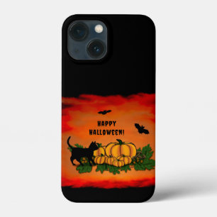 Frohe Halloween , Black Cat , Bat und Pumpkin Case-Mate iPhone Hülle