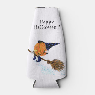 Frohe Halloween Hexenkürbiskugel - Spaß Flaschenkühler