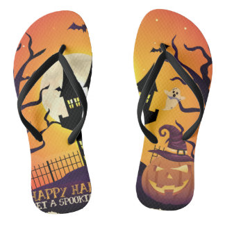 Frohe Halloween! Holen Sie sich einen Spooktacular Flip Flops