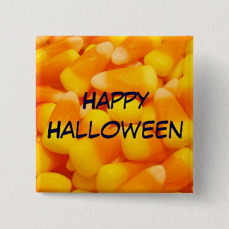 Frohe Halloween Knöpfe Candy Corn Knopf Button