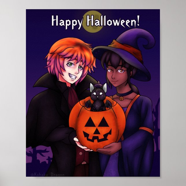 Frohe Halloween-Kostüme Poster (Vorne)