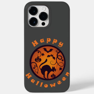Frohe Halloween Laternenschwarze Katzen Spinnen un Case-Mate iPhone 14 Pro Max Hülle