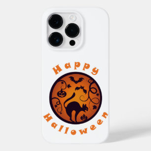 Frohe Halloween Laternenschwarze Katzen Spinnen un Case-Mate iPhone 14 Pro Hülle