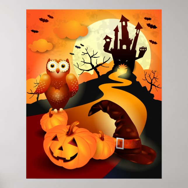 Frohe Halloween! Poster (Vorne)