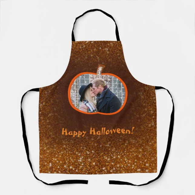 Frohe Halloween!  Schürze (Vorderseite)