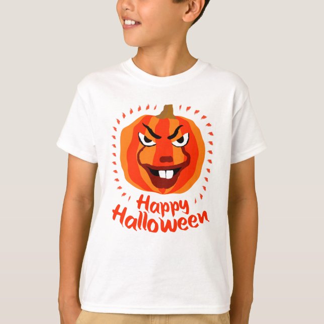Frohe Halloween! T-Shirt (Vorderseite)