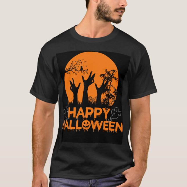 Frohe Halloween! T-Shirt (Vorderseite)