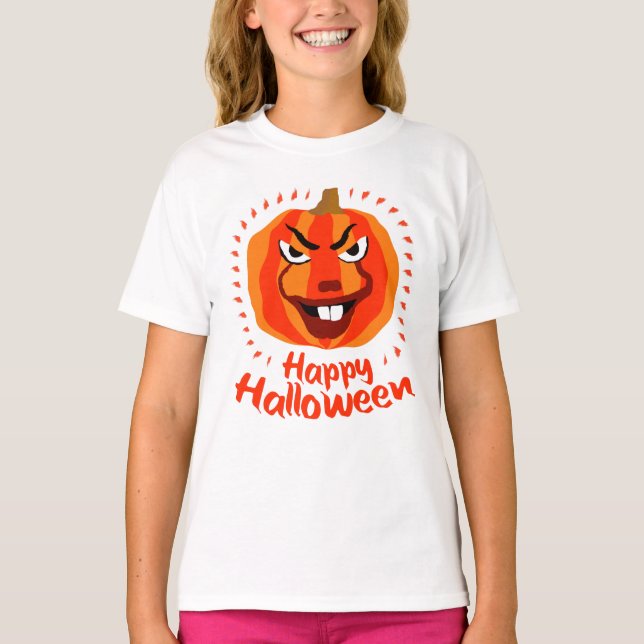 Frohe Halloween! T-Shirt (Vorderseite)