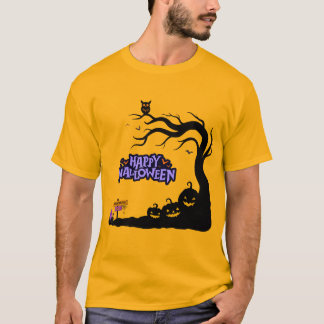 Frohe Halloween-T - Shirt, lustige Halloween-Shirt T-Shirt