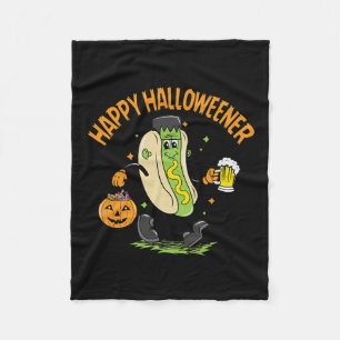 Frohe Halloweener Niedliches Halloween-Party Hot D Fleecedecke