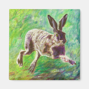 Frohe Hasen 2011 Magnet