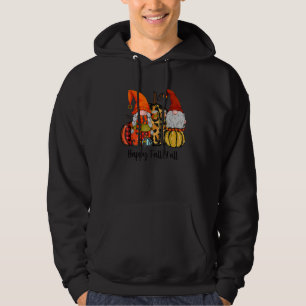 Frohe Herbst euch allen Gnom Leopard Kürbis Herbs Hoodie