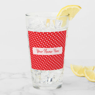Frohe Herzen Valentinstag Modernes Liebesmuster Glas