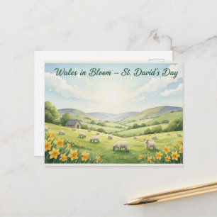 Frohe Karte zum St. Davids-Tag