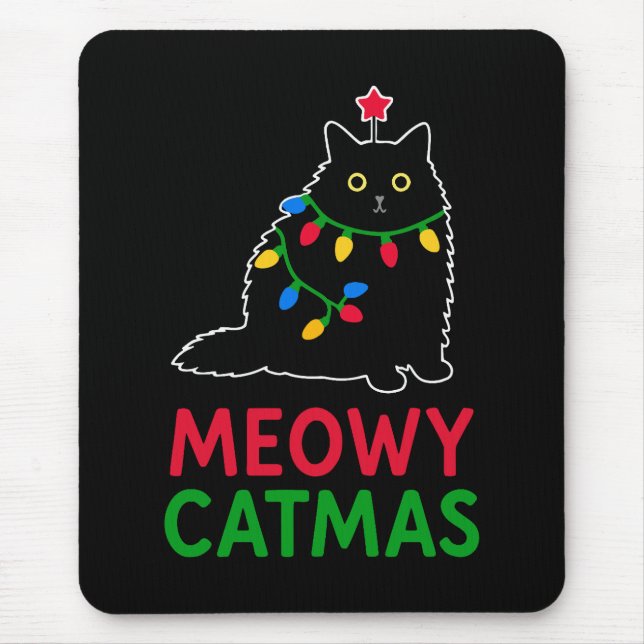 Frohe Katmas Mousepad (Vorne)