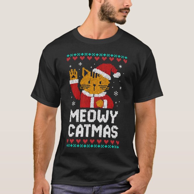Frohe Katmas T-Shirt (Vorderseite)