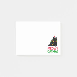 Frohe Katzenweihnachten Post-it Klebezettel