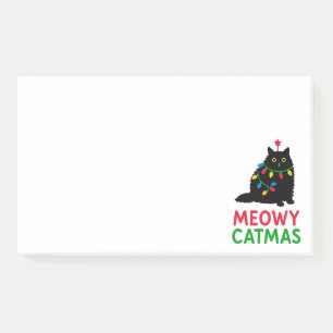 Frohe Katzenweihnachten Post-it Klebezettel