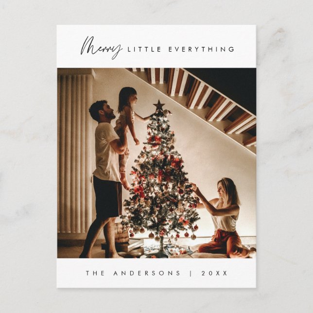 Frohe Kleinigkeiten, Weihnachten, Foto Postkarte (Vorderseite)