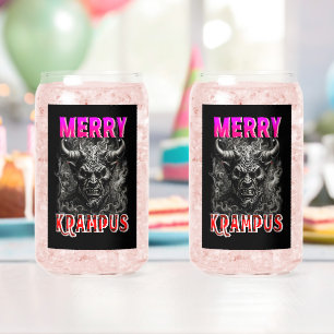 Frohe Krampus Dosenglas
