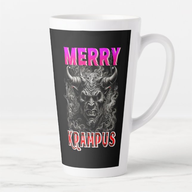 Frohe Krampus Milchtasse (Rechts)