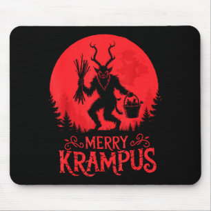 Frohe Krampus Weihnachten Xmas Horror Hässlicher P Mousepad
