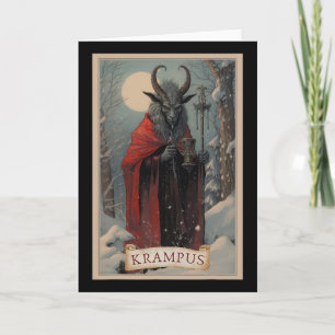 Frohe Krampus Weihnachten Xmas Horror Hässlicher S Karte