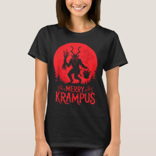 Frohe Krampus Weihnachten Xmas Horror Hässlicher S T-Shirt
