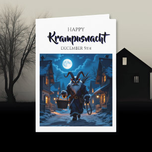Frohe Krampusnacht - 5. Dezember Karte