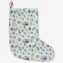 Frohe Küsten-Weihnachts-Verpackungspapier