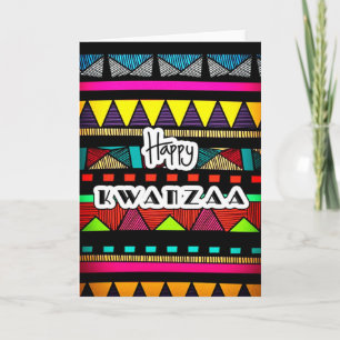 Frohe Kwanzaa-Karte Karte