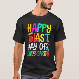 Frohe Letzte Kindergarten-Abschlussfeier Lehrer  T-Shirt
