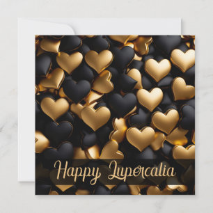 Frohe Lupercalia-Liebesherzen-Muster Valentinstag Feiertagskarte