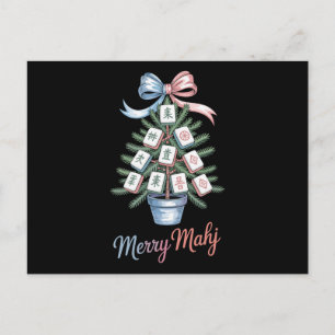 Frohe Mahj Weihnachten Mahjong Kacheln Xmas Baumsc
