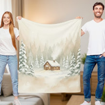 Frohe Mist Kuschel-Fleece-Decke – 127x152 cm