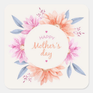 Frohe Muttertag Aufkleber