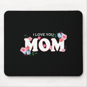 Frohe Muttertag Damen ich liebe dich Mama Mousepad
