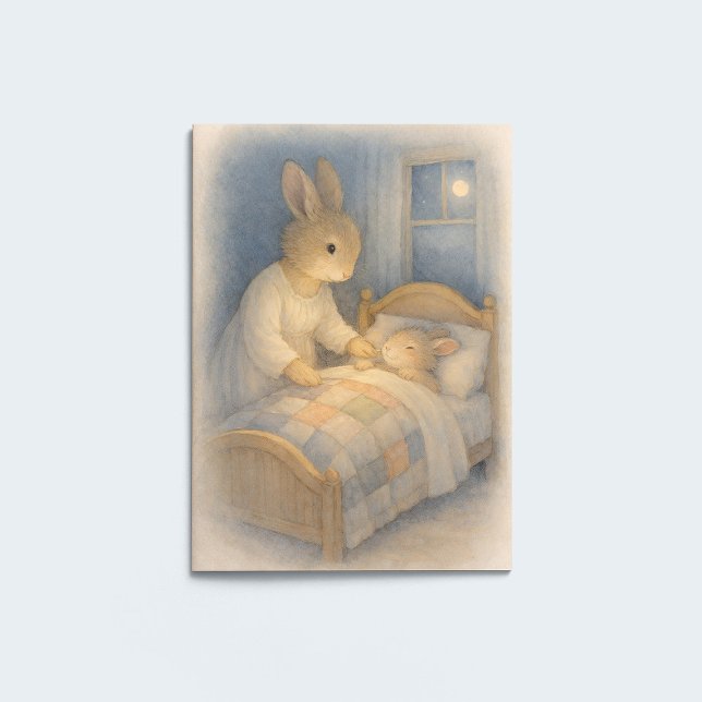 Frohe Muttertag – Hase zugedeckt Karte (Von Creator hochgeladen)