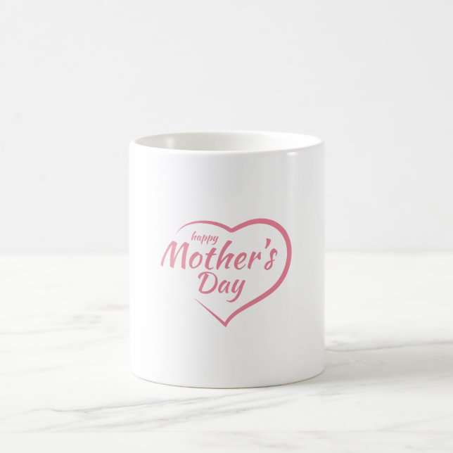 Frohe Muttertag Kaffeetasse (Mittel)