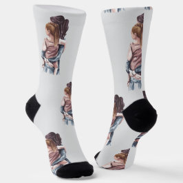 Frohe Muttertag  Socken