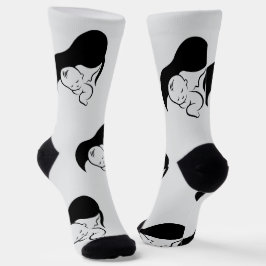 Frohe Muttertag  Socken