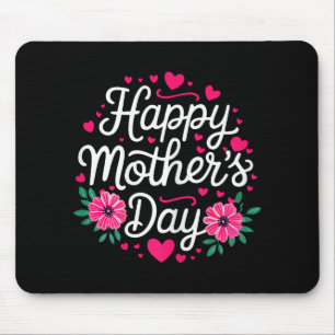 Frohe Muttertags-Shirt Frauen Mama Oma Mütter Mousepad