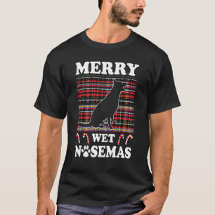 Frohe Nasse Schnupfennacht Weihnachten Deutscher S T-Shirt