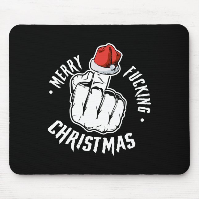 Frohe Neuaminisierung Weihnachten unpassende Männe Mousepad (Vorne)