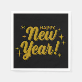 Frohe Neujahrs Servietten