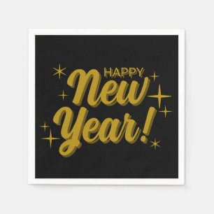 Frohe Neujahrs Servietten