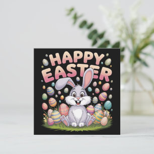 Frohe Ostern 2025 Eier Hase Süßer Hase