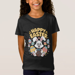 Frohe Ostern 2025  Eier Hase Süßer Hase T-Shirt